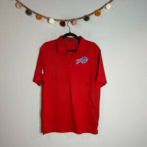 Buffalo Bills Nike red polo shirt